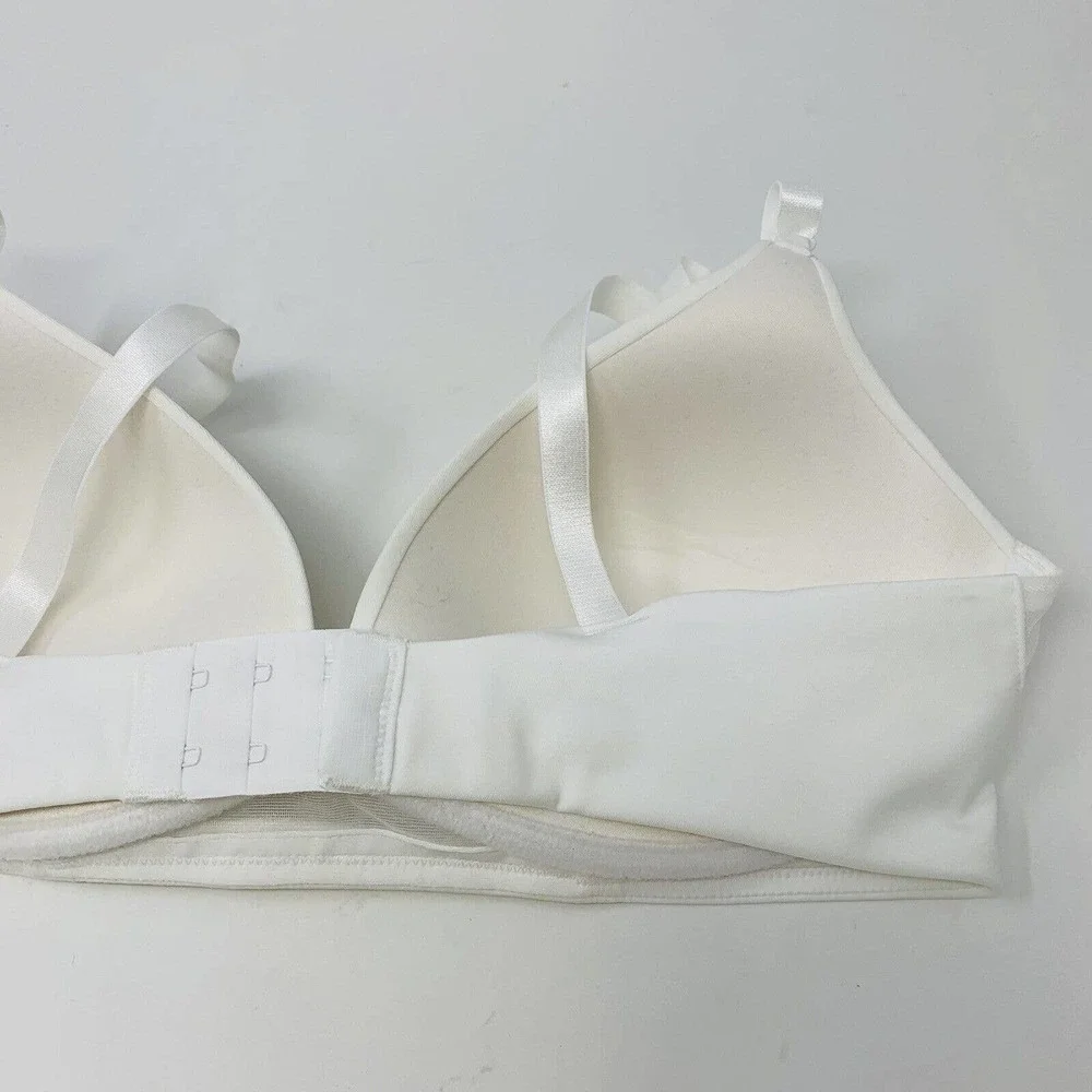 New Warner's Womans Flex Revolution Flexi Wire T-Shirt Bra Sz‎ 34C White NWT